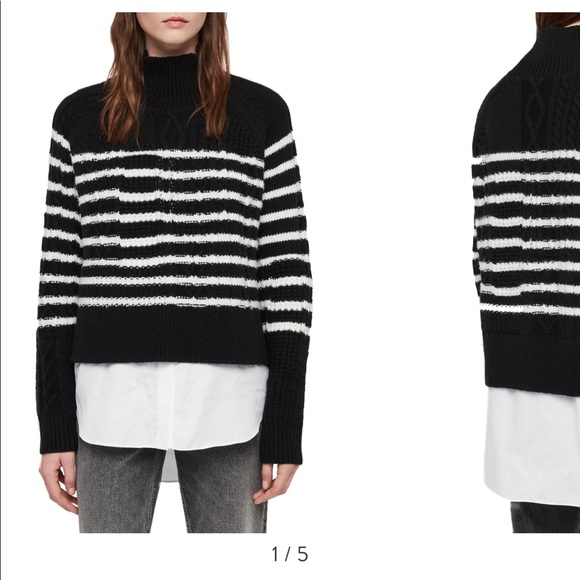 All Saints Sweaters - All Saints Mari Roll Neck Sweater